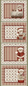 Tricoline Digital Fuxicos e Fricotes Painel Jogo Americano Natal