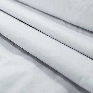 Tecido Percal 200 Fios de Algodão Branco 50cm X 2.50 Largura