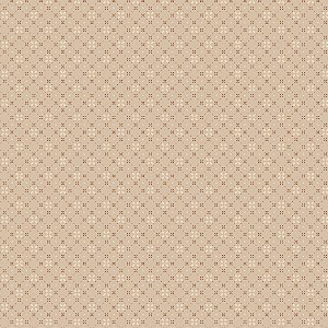 Tecido Tricoline Geométrico Bege 50cm X 1.50 Largura