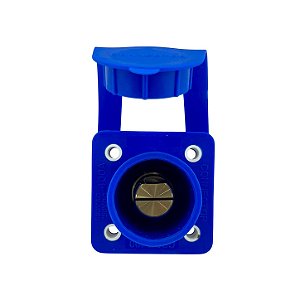 CAM LOCK MACHO PAINEL AZUL 400A
