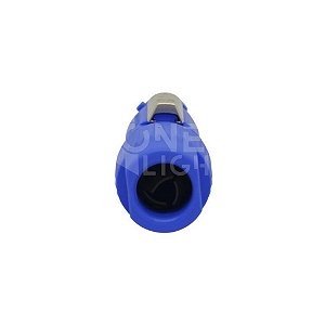 CONECTOR POWERCON MACHO AZUL