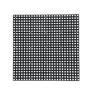 MASCARA DE PLASTICO PARA PAINEL DE LED P4.81 OUTDOOR 125mmX125mm