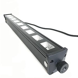 RIBALTA LED UV 9 LEDS LUZ NEGRA SHOWTECH X9NG