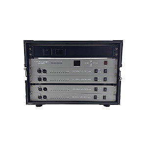 RACK ONELIGHT COM 1 ARTNET 4 SPLITTER E FILTRO DE LINHA