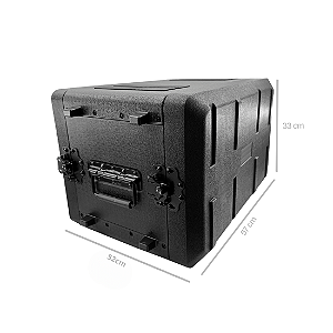 CASE RACK PARA MICROFONES E MONITORES SEM FIO 390C-6U PLASTIC FLAYCASE ( 25667 )