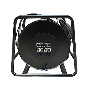 CABO DE SINAL COM 8 VIAS DMX/RDM DE 75 METROS MONTADO EM CARRETEL ETHERCON COM CASE ( 33052 )