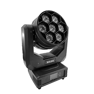 MOVING WASH 7X40W RGBW COM ZOOM BEE EYE ( 29803 )