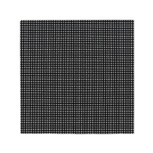 MODULO PARA PAINEL DE LED P3.91 INDOOR DIREITO 250X250 - LOTE HX23012015-37216