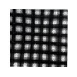 MODULO PARA PAINEL DE LED P3.91 OUTDOOR DIREITO 250X250 - LOTE W3.91-11000-F25