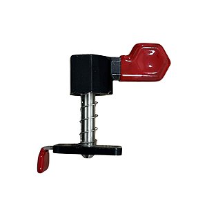 TRAVA PARA PAINEL DE LED 6,5CM VERMELHA