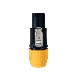 CONECTOR POWERCON OUTDOOR LARANJA / PRETO ( 33032 )