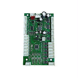 PLACA MÃE PARA REFLETOR COB SLIM 4x50 200W BQ+BF C/BANDOOR SHOWTECH ST-COB001 ( 56926 )