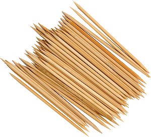 Palito de Laranjeira para Aplicação de Henna Design de Sobrancelhas 100und