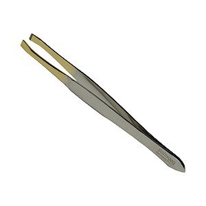 Pinça para Design de Sobrancelhas Sonligen Ponta Reta