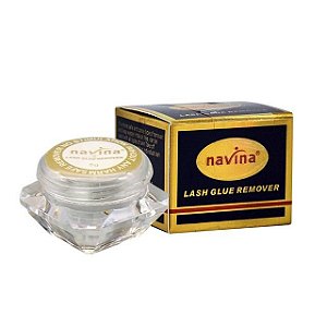Removedor em creme de Adesivo Cola Para Extensão Cílios Navina 5g