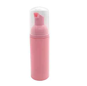 Frasco Pump Espumador Para Alongamento De Cílios - Rosa 100ml