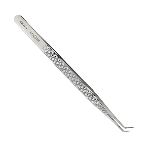 Pinça Para Extensão de Cílios Master 4MD-PRO Diamantada Montagem De Fan E Acoplagem