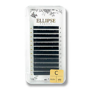 Cílios Ellipse Cherry Lash 0.20 D MIX