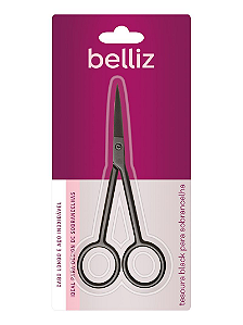 Tesoura Black Para Sobrancelha Belliz