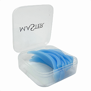 Pad de Silicone Master Modelo 2 Azul 4 Pares Lash Lifting