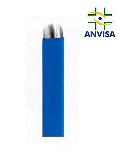 Lâmina 12 Pontas U 0.20 mm com Anvisa - Ultra Blade Royal Steel