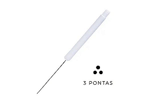 Agulha para Dermógrafo Dermomag Pen/Júnior 3 Pontas com Rosca