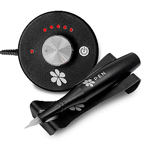 Dermógrafo Dermomag Conjunto Pen - Preto Jateado - com CVA Preto Jateado