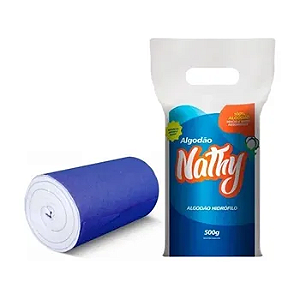 Algodão Hidrófilo Rolo 500g - NATHY