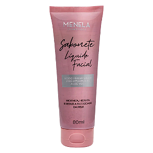 Sabonete Líquido Facial Menela - 80 ml