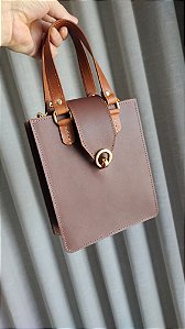 Bolsa Lisbeth em couro