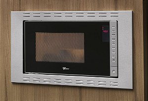 Forno Micro-ondas Fischer Fit Line Embutir 25L Inox