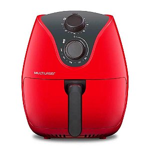 Fritadeira Elétrica Air Fryer 4 Litros Multilaser Vermelha CE08