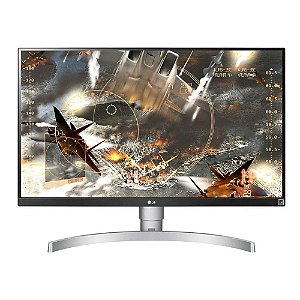 Monitor LG LED 27 UHD 4K IPS DisplayHDR 400 60Hz 5ms FreeSync 27UL650-W.AWZ