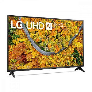 Smart TV 50" LG 4K LED 50UP7550 WiFi, Bluetooth, HDR, Inteligência Artificial ThinQ, Google, Alexa e Smart Magic - 2021