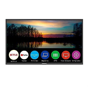 Smart TV LED 32” Panasonic TC-32JS500B, HD, 2 HDMI, USB, 60Hz