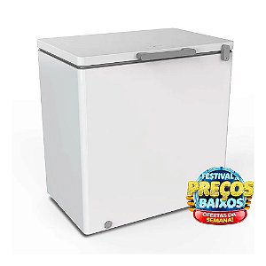 Freezer Horizontal Midea RCFB21/RCFB22 1 Porta Branco 205L