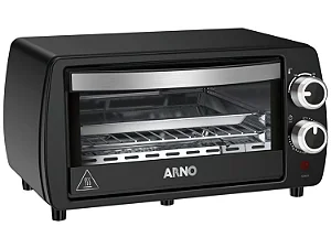 Forno Elétrico Arno Turbo Quartzo 10L de Capacidade e Temporizador FOR1