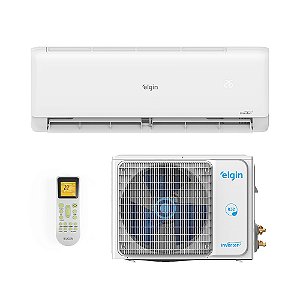 Ar Condicionado Split High Wall Eco Inverter II Wifi R-32 Elgin 12000 Btus Frio 220V 45HJFI12C2WB