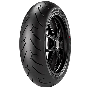 Pneu Traseiro para Moto Pirelli Aro 17 180/55ZR17M/CTL 73W Diablo Rosso 2-R