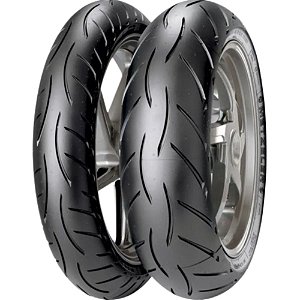 Kit com 02 Pneus Metzeler Sportec M5 110/70R17 + 140/70R17 MT03 R3 FAZER