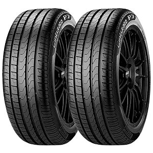 Kit com 2 Pneus Aro 15 Pirelli 205/60R15 Cinturato P7
 91H