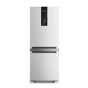 Geladeira Brastemp Frost Free Inverse 447L Branca com Smart Flow e Fresh Box BRE57FBANA 127v