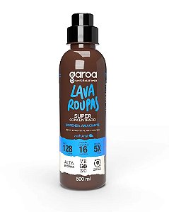 Lava Roupas Concentrado NATURAL GAROA - Laranja - 500 ml