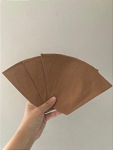 Kit 3 filtros de café em algodão agroecológico tamanho 103