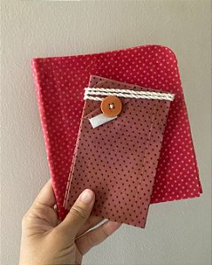 Combo de 2 panos de cera vegetal 100% algodão