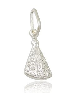 Pingente Prata 990 N.S Aparecida
