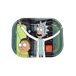 Bandeja De Metal Estampadas - Rick And Morty