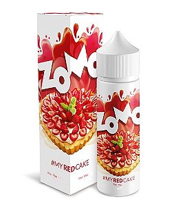 Líquido Juice Zomo Vape - Red Cake 3mg - 60ml