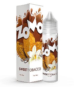Líquido Juice Zomo Vape - Sweet Tobacco 3mg - 60ml