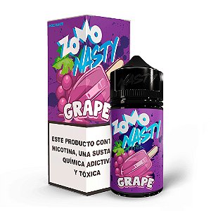 Líquido Juice Zomo Nasty Vape - Grape (Picolé de Uva) 3mg - 60ml